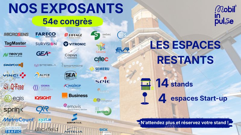 La commercialisation des stands pour le Congrès 2027 bat son plein !
